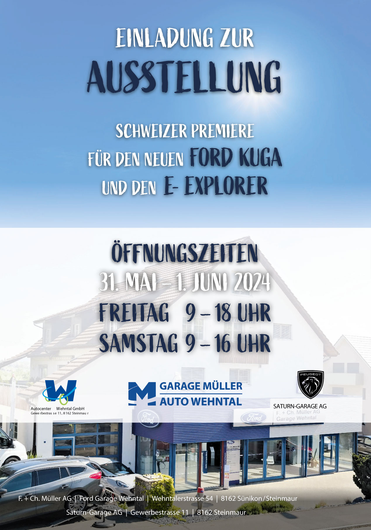 Plakat Sommerausstellung